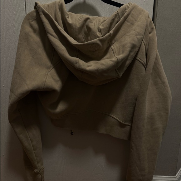 Lululemon Scuba Full Zip Cropped Hoodie Trench - Picture 2 of 4